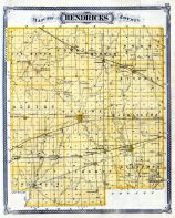 Hendricks County, Indiana State Atlas 1876